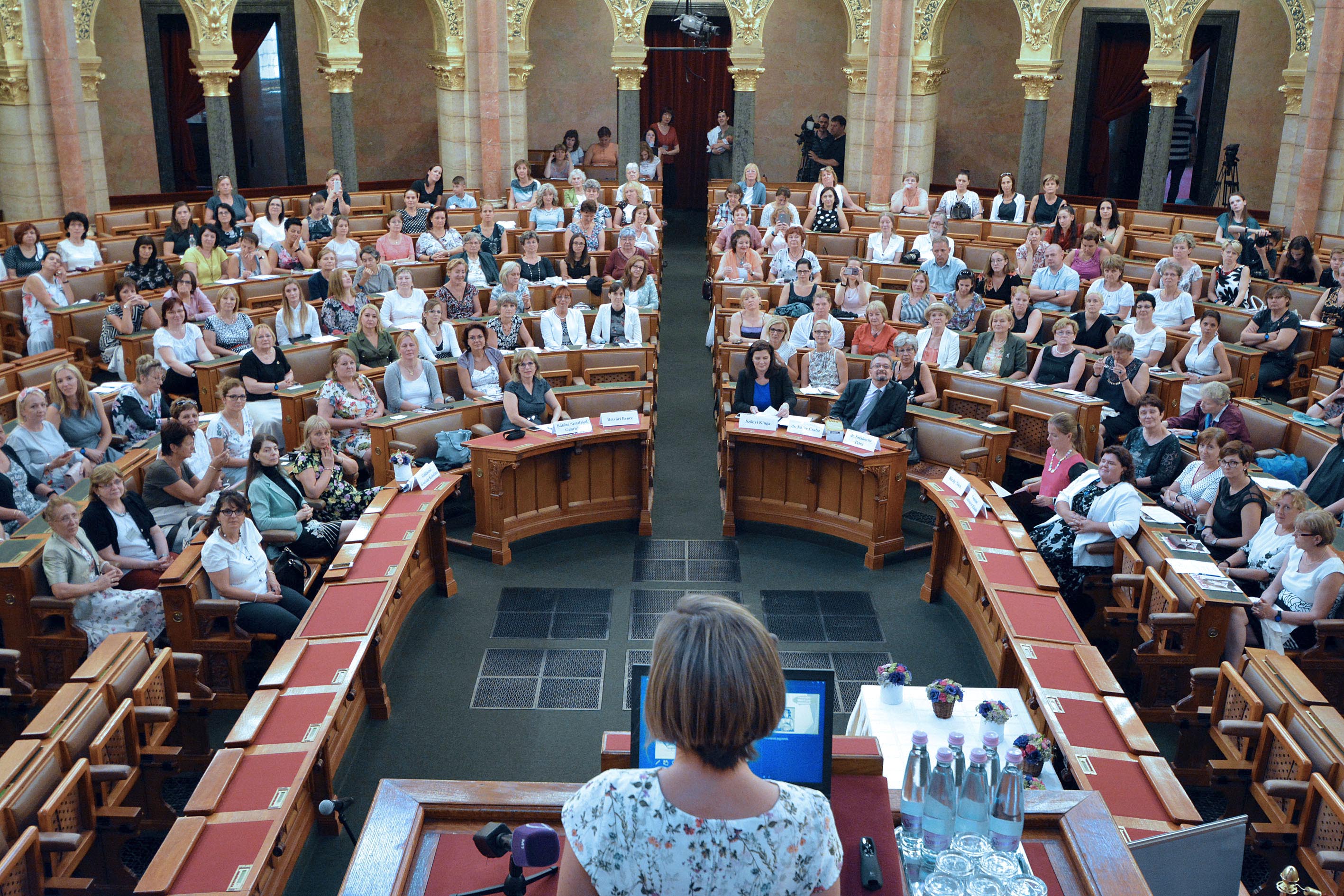 Az anyatejes táplálás világnapja alkalmából rendezett konferencia (Budapest, 2019.08.01. KDNP fotó: Váli MIklós)