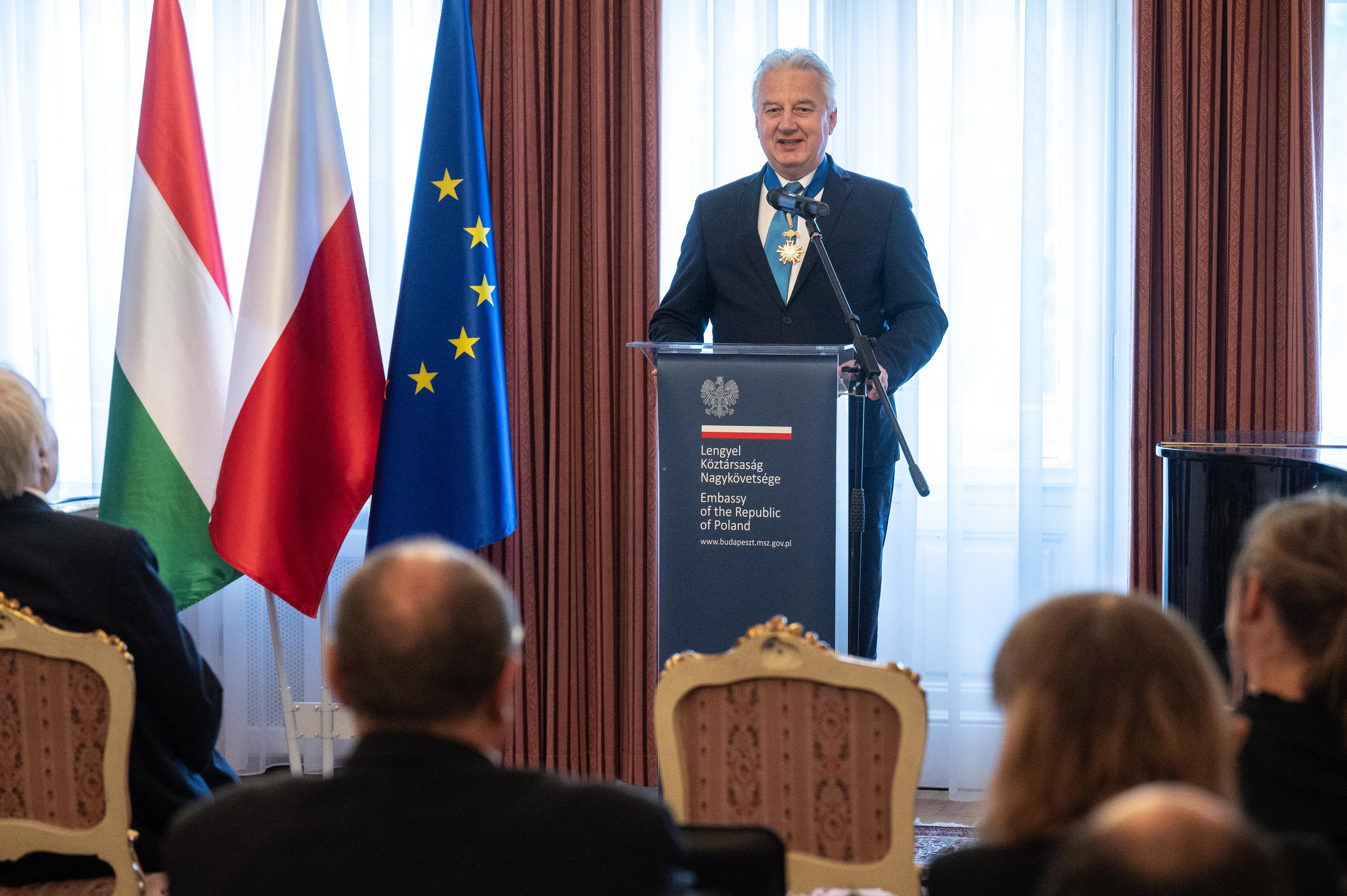 Semjén Zsolt lengyel állami kitüntetése