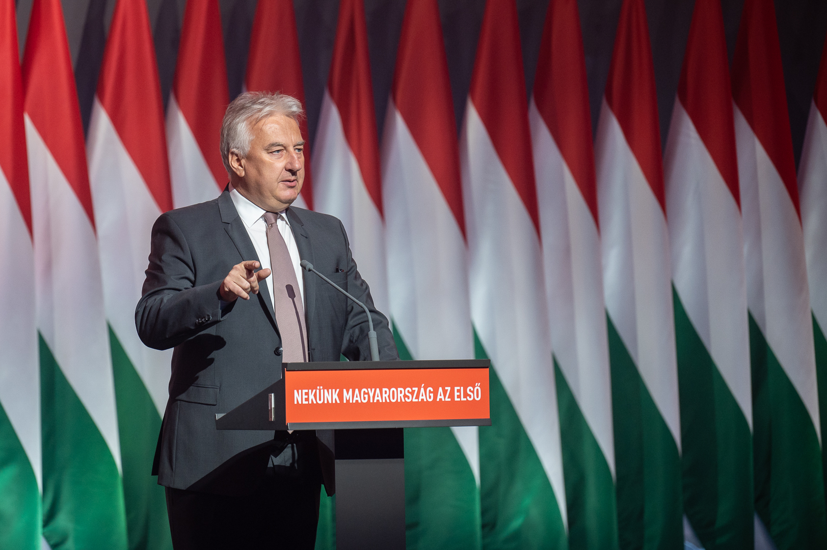 Semjén Zsolt a Fidesz-kongresszuson