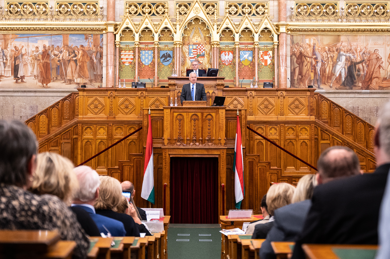 Semjén Zsolt a szlovák nemzetiség konferenciájan a parlamentben