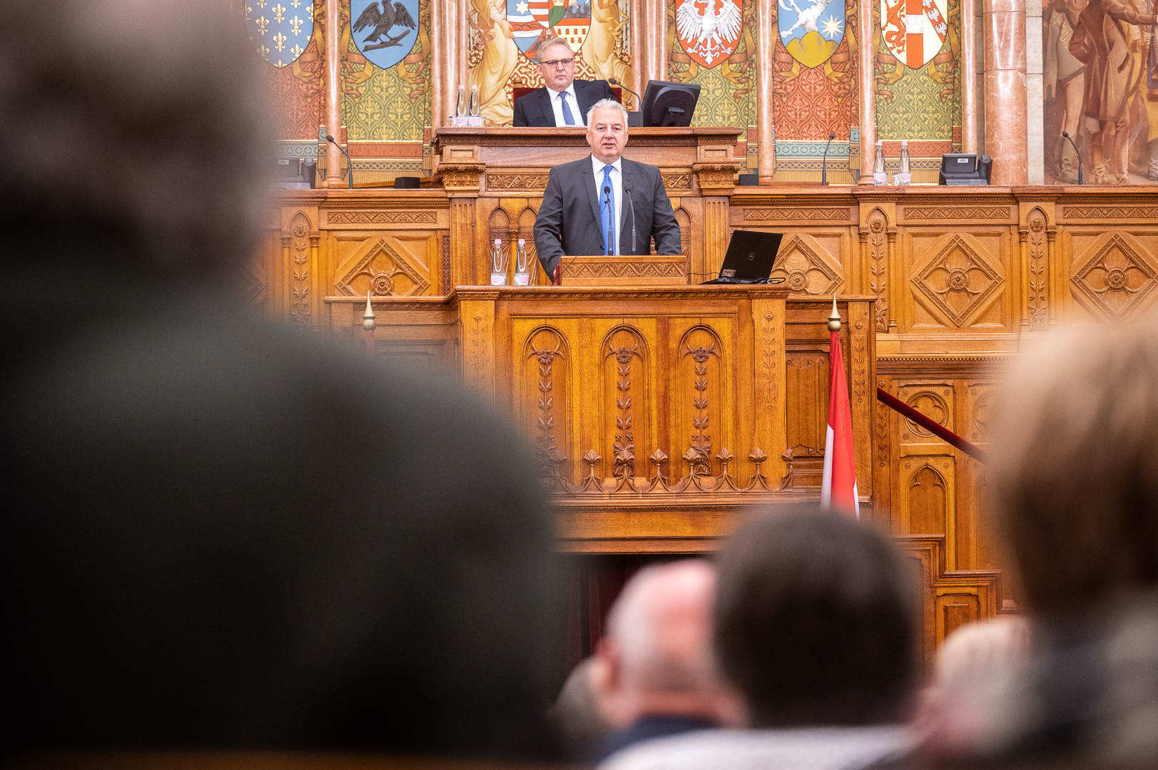 Semjén Zsolt a szlovák nemzetiség konferenciájan a parlamentben