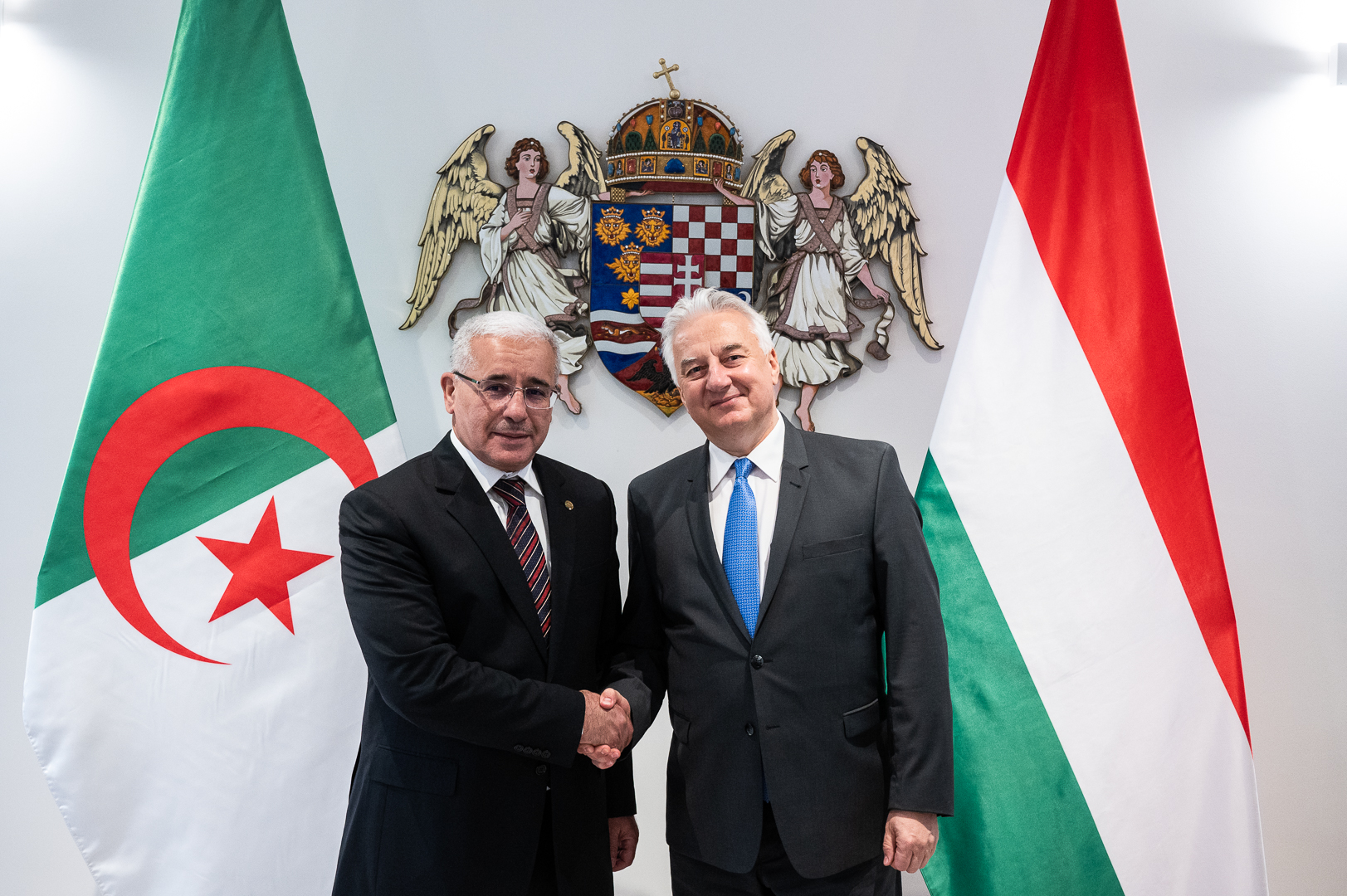 Semjén Zsolt Algéria Népi Gyűlésének elnökével Budapesten