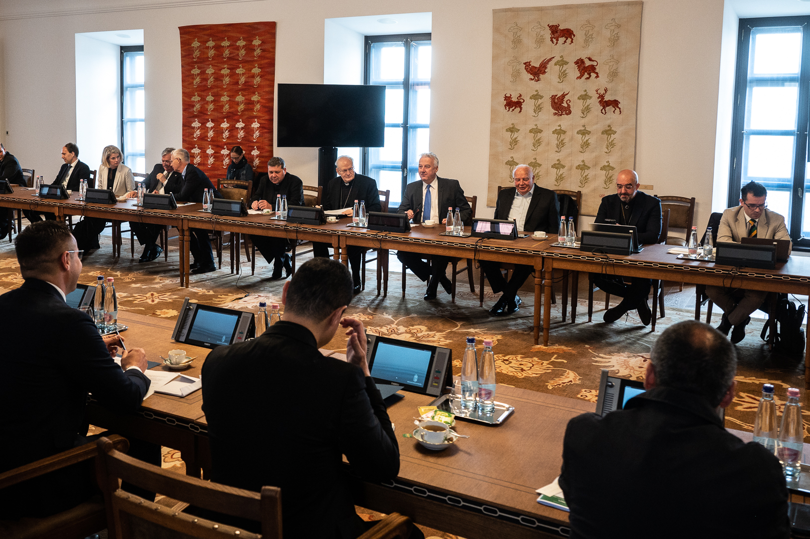 Vatikáni-magyar delegáció ülése