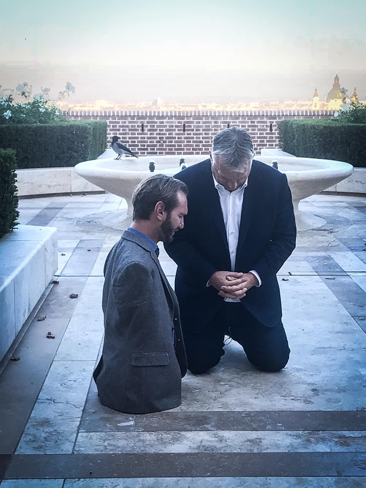 Orbán Viktor, Nick Vujicic