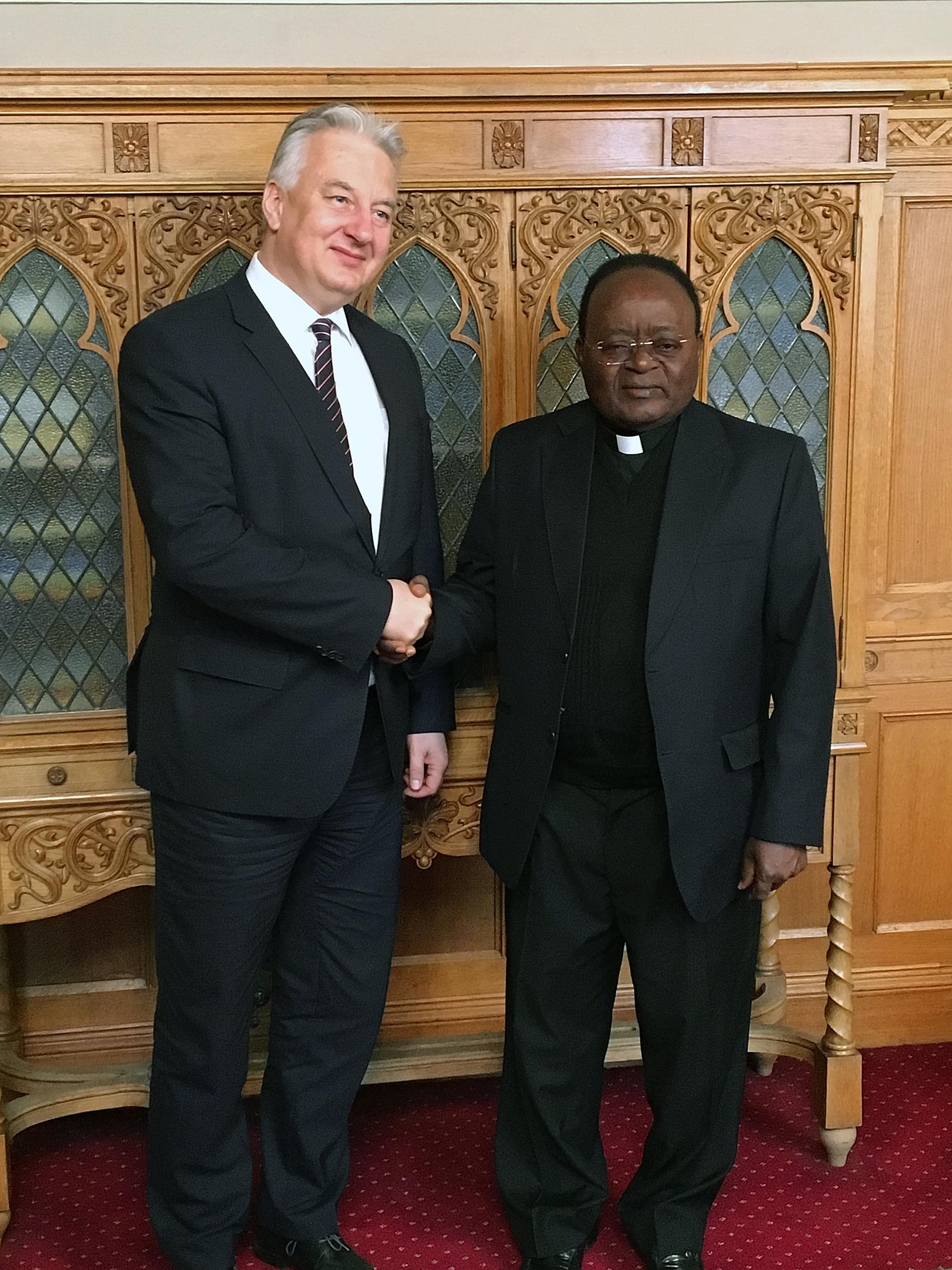 Semjén Zsolt ugandai egyházi vezetővel tárgyalt