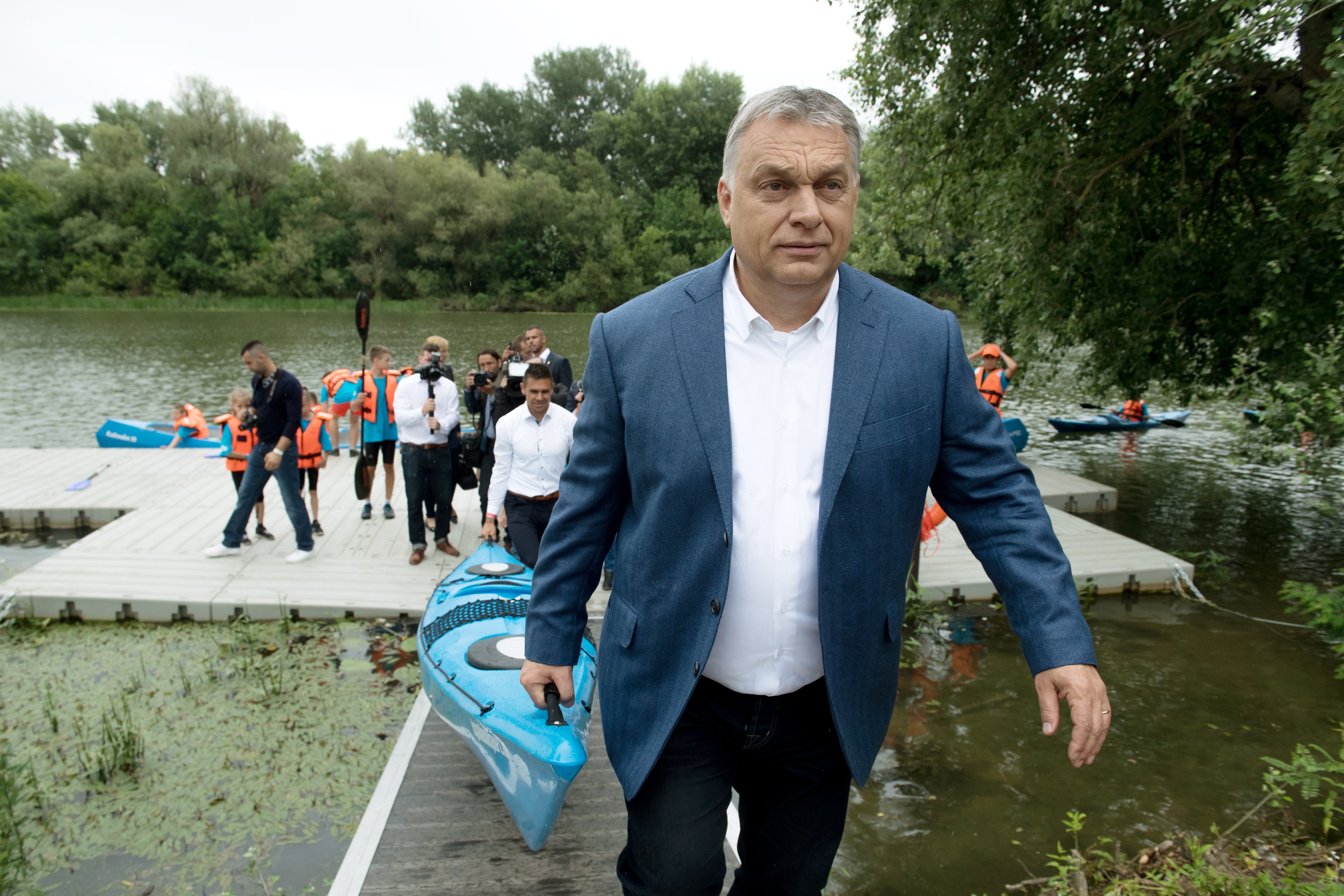 Orbán Viktor Tokajban