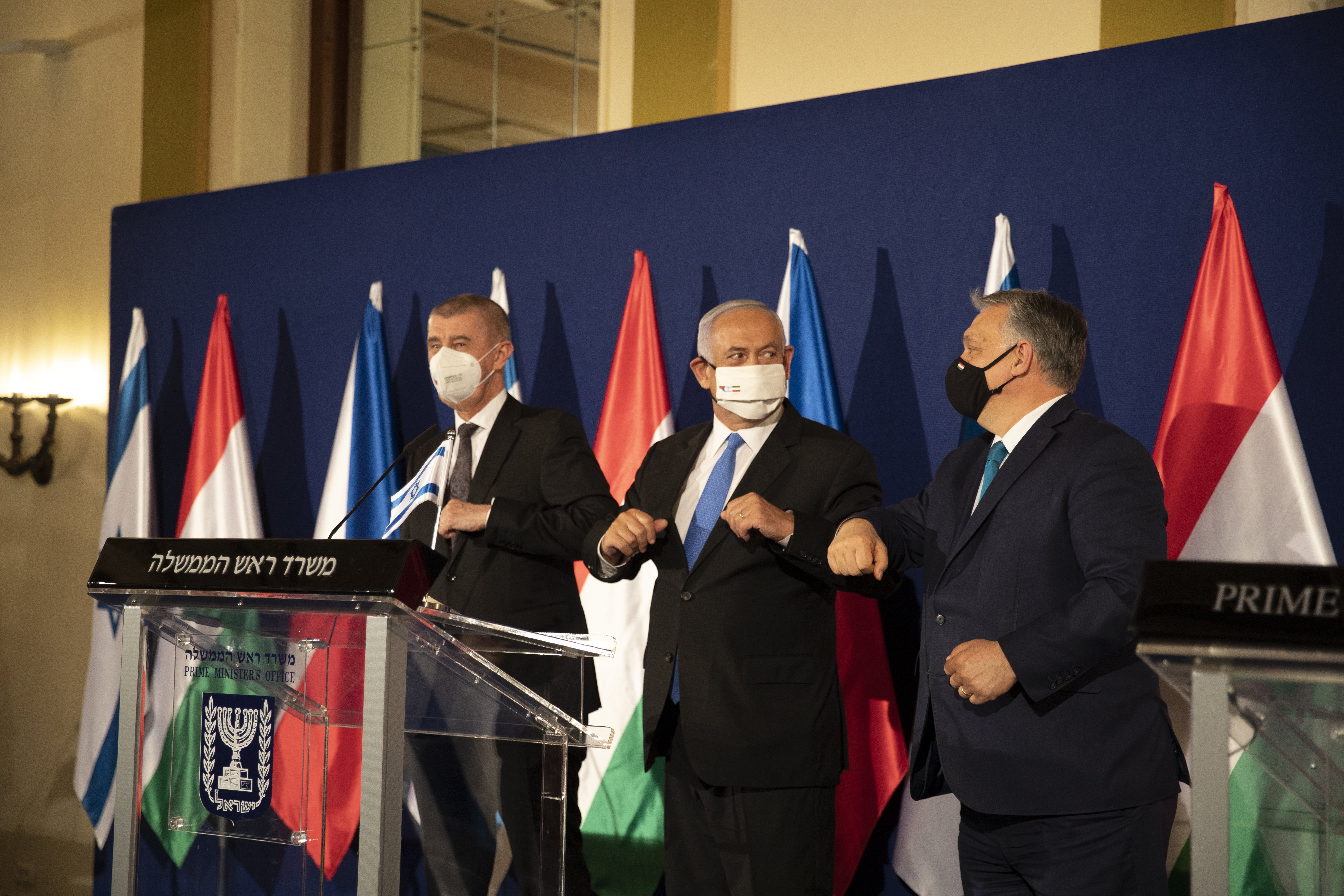 Orbán Viktor Izraelben