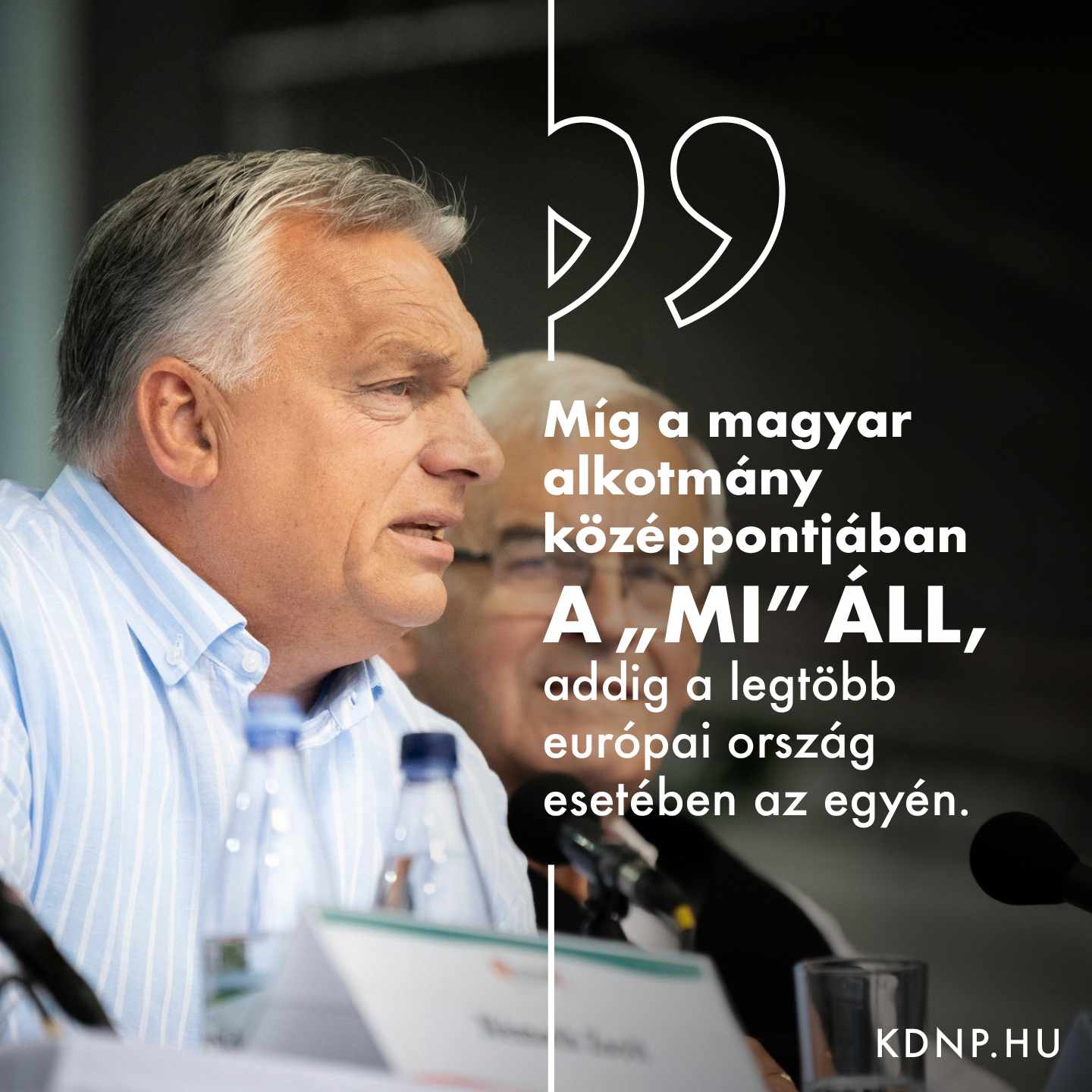 Orbán Viktor Tusványoson