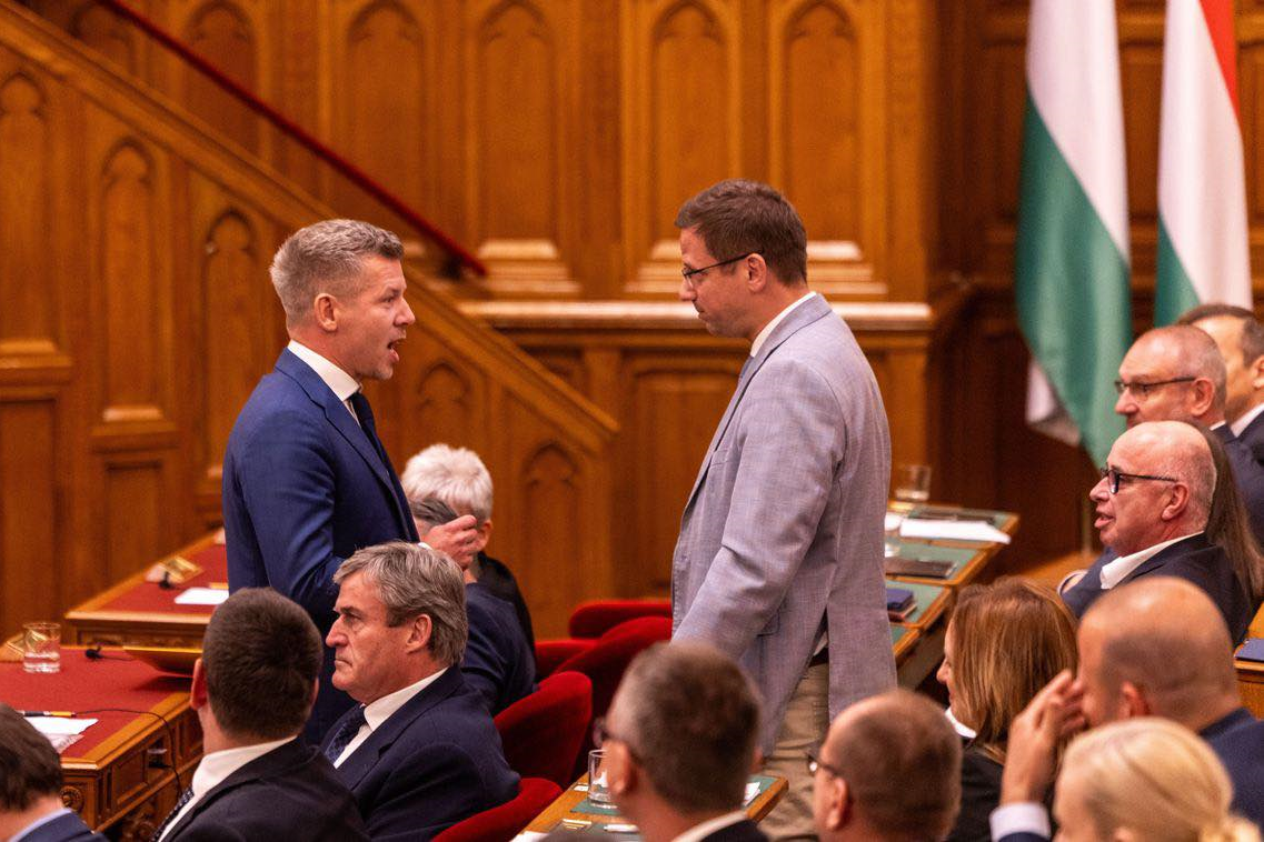 Magyar Péter Gulyás Gergely